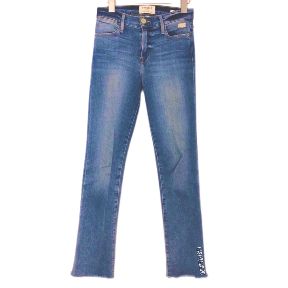 FRAME Denim Blue Jeans frayed size 24